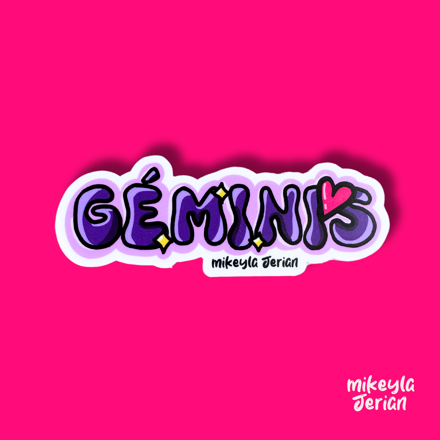 Géminis Zodiaco - Premium Sticker