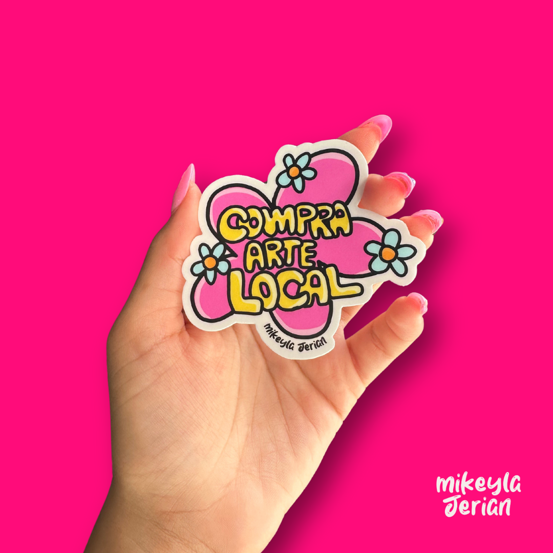 Compra Arte Local- Premium Sticker