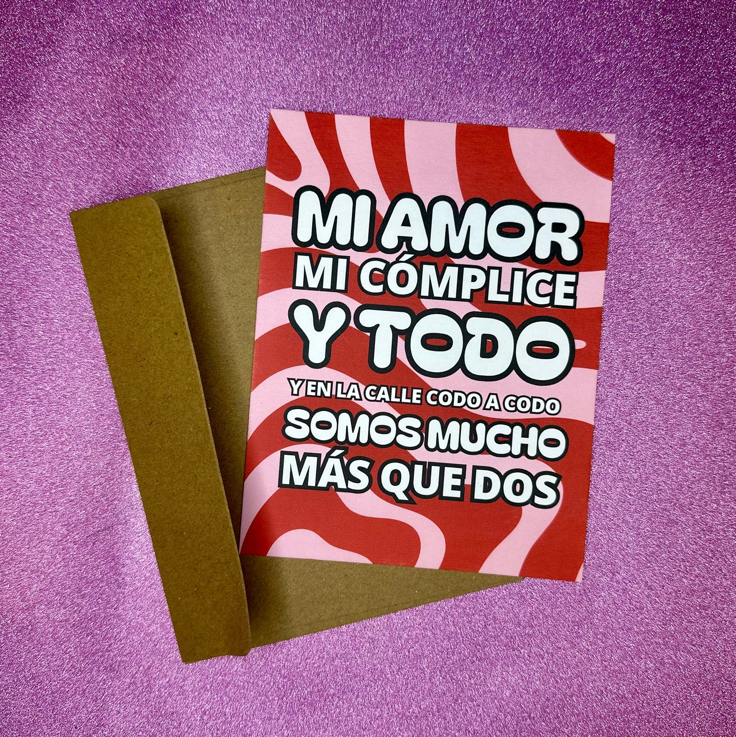 Te quiero - Postcard