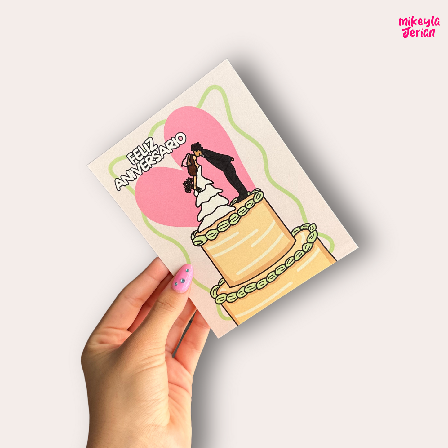 Feliz Aniversario- Postcard