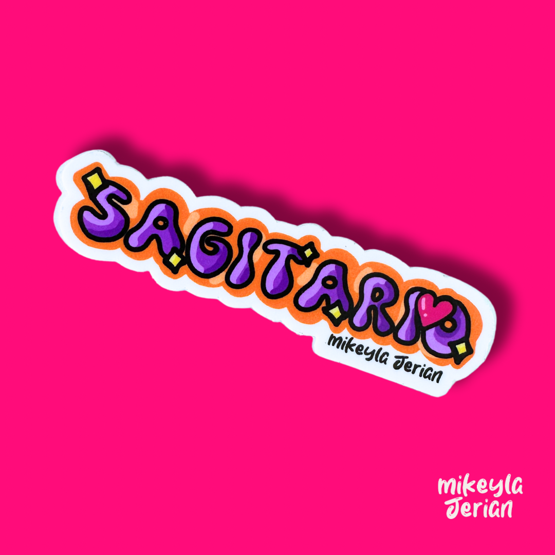 Sagitario Zodiaco - Premium Sticker