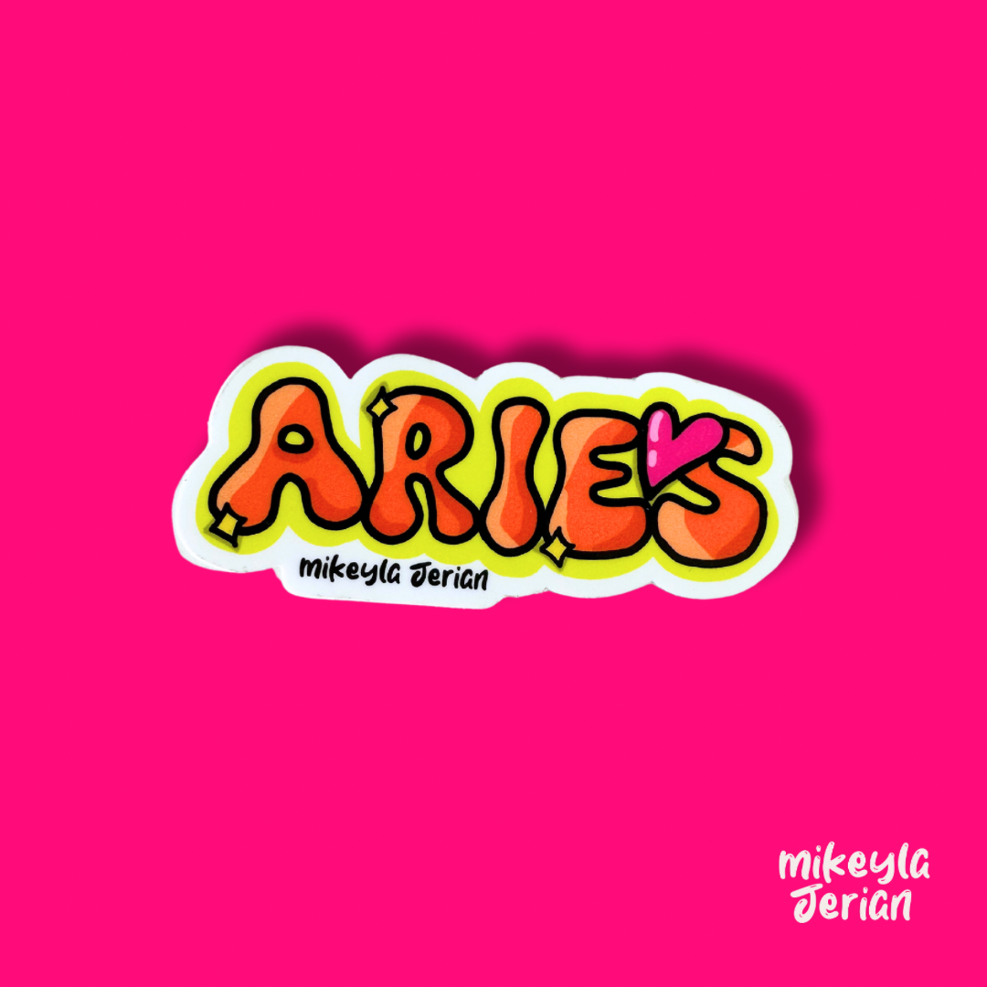 Aries Zodiaco - Premium Sticker