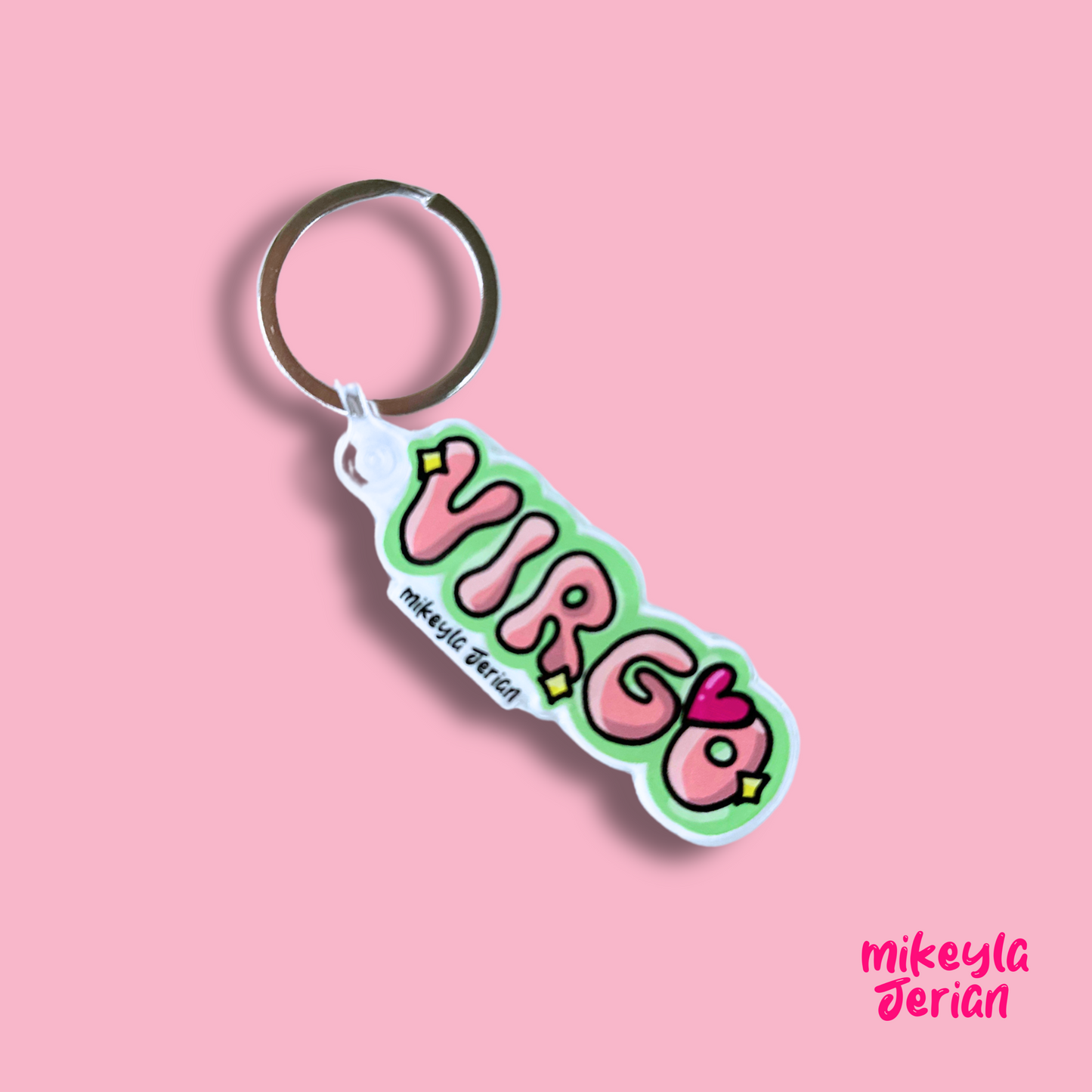 Virgo Zodiaco - Keychain