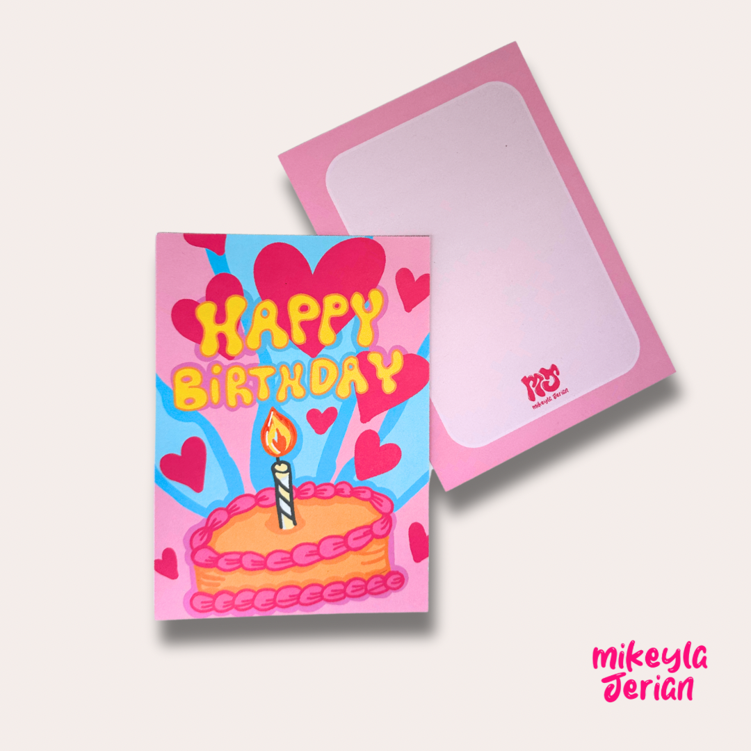 Happy Birthday - Postcard