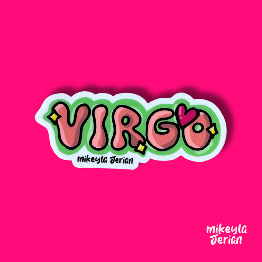 Virgo Zodiaco - Premium Sticker