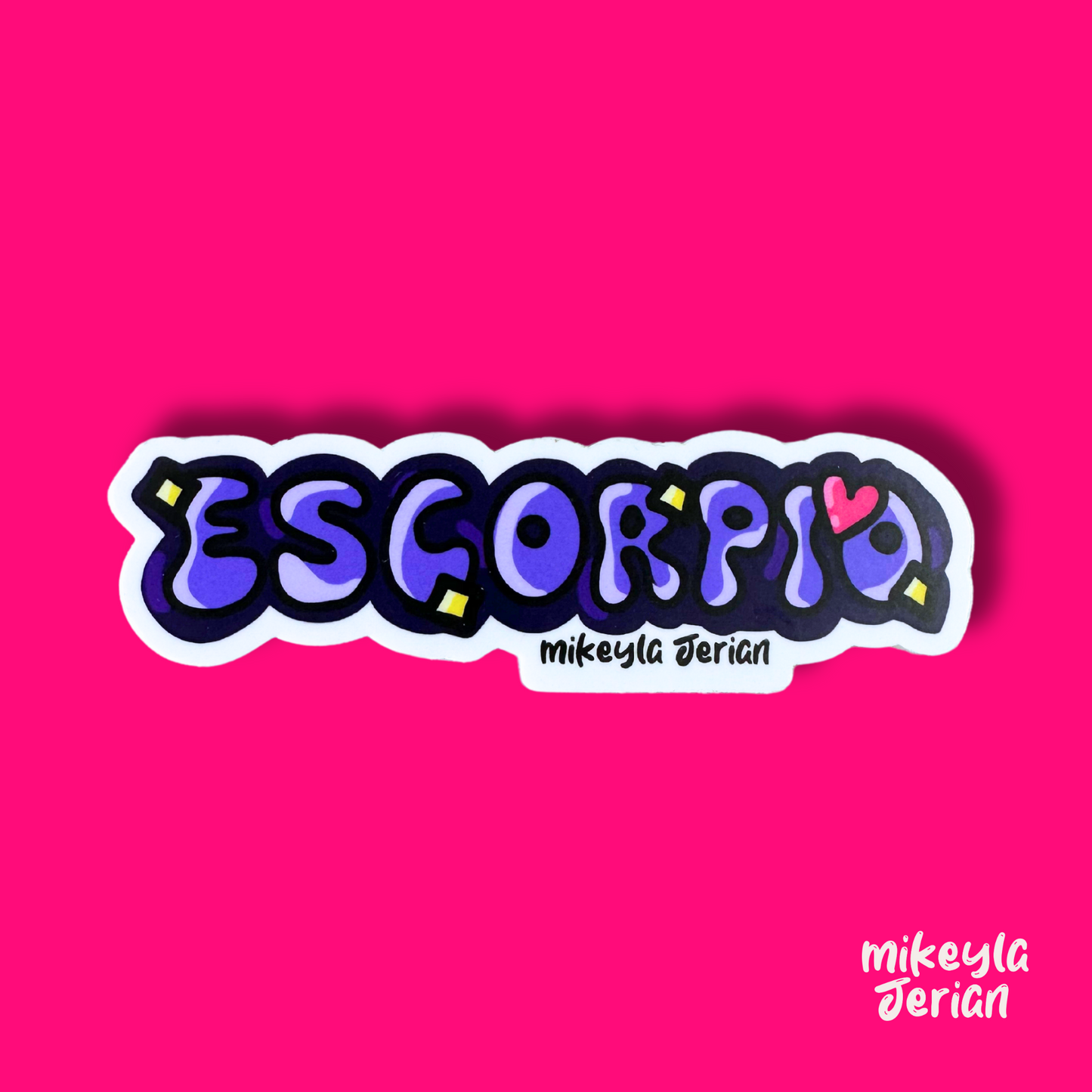 Escorpio Zodiaco - Premium Sticker