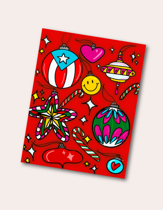 Adornos de Navidad - Postcard