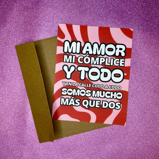 Te quiero - Postcard