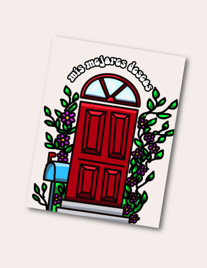 Mis mejores deseos - Postcard