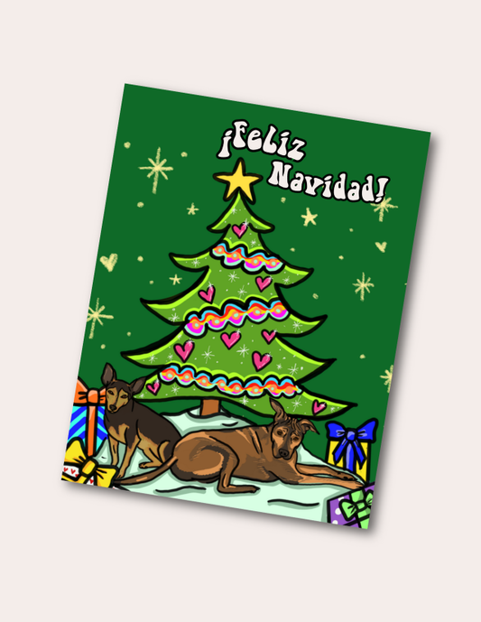 Regalos de Navidad Bawita y Nala- Postcard