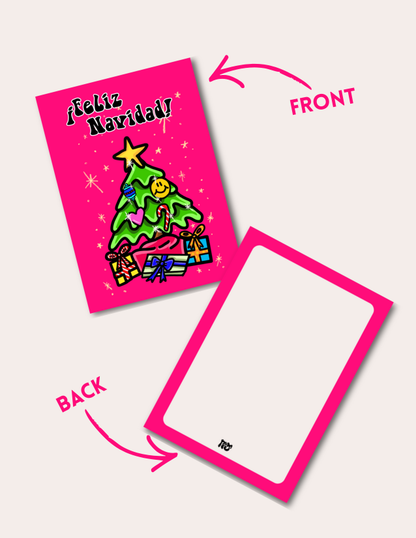 Feliz Navidad Arbolito - Postcard