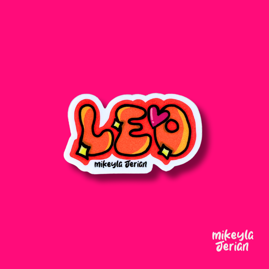 Leo Zodiaco - Premium Sticker