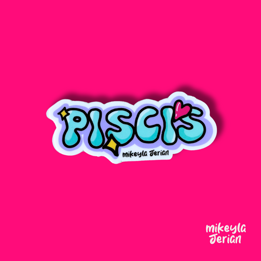 Piscis Zodiaco - Premium Sticker